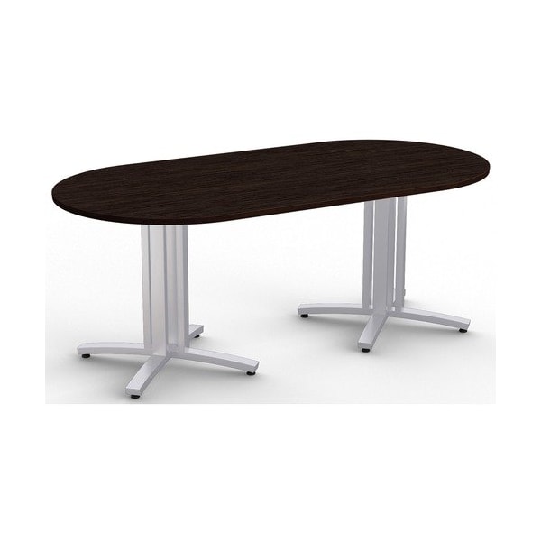 Special-T Table, Racetrack, 42inWx84inLx29inH, Ebony Recon SCTS4XCTR4284ER - main